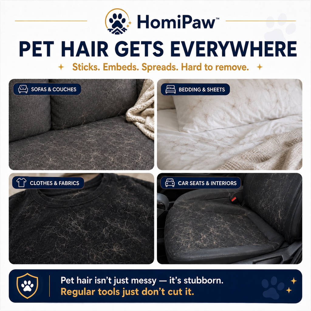 Homipaw Reusable Pet Hair Remover Mitt